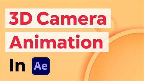 3d Camera Movement After Effects After Effects Animation Tutorial