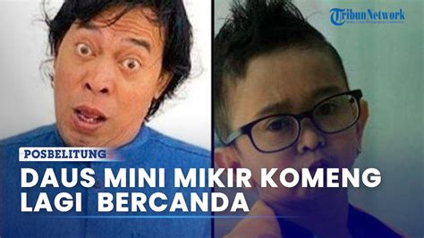 Daus Mini Mikir Komeng Lagi Bercanda Saat Daftar DPD RI Suara Bisa