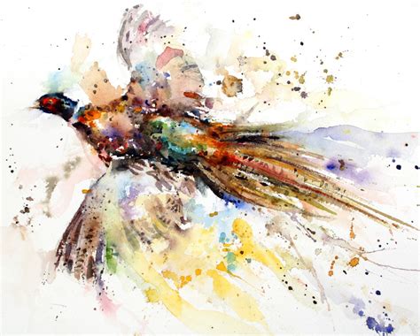 Simply Creative Watercolor Animals Paintings By Dean Crouser