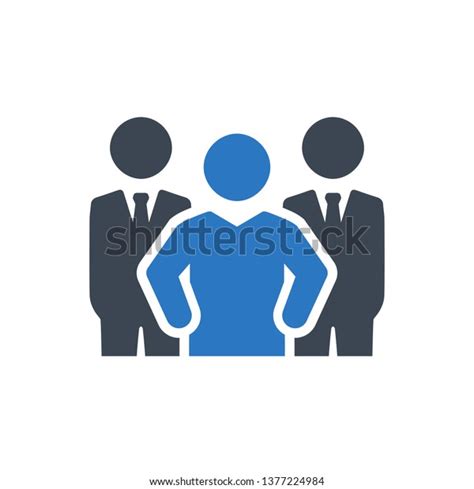 Business Expert Team Icon Stock Vector Royalty Free 1377224984