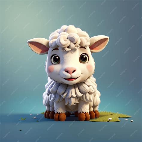 Premium Photo Cute Sheep Crying Cartoon Vector Icon Illustration
