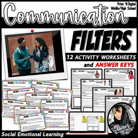 Communication Skills Activities Social Filters Activities Social