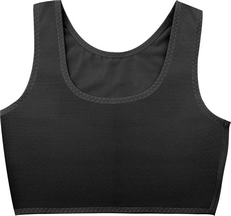 Amazon Women Hook Corset Vest Straps Top Lesbian Tomboy Chest Slim