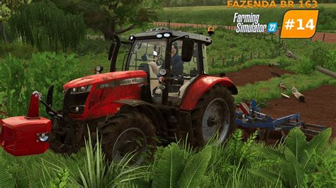 Limpando Um Pouco A Area Fazenda Br Farming Simulator Ep