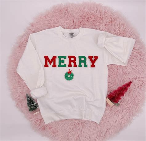 Christmas Shirt Christmas Sweatshirts Merry Sweatshirts Personalized ...