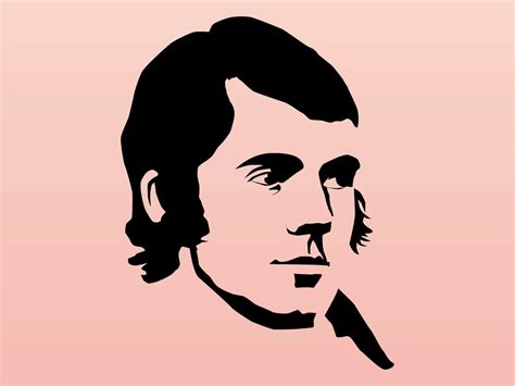 Robert Burns Portrait Vector Art And Graphics