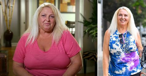 day fiance angela deem shows  dramatic  pound weight loss