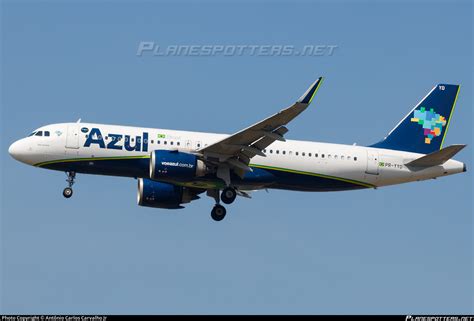 Pr Yyd Azul Linhas A Reas Brasileiras Airbus A N Photo By Ant Nio