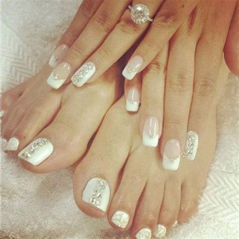 Manicures And Pedicures Bride S Bridal Look 2064466 Weddbook