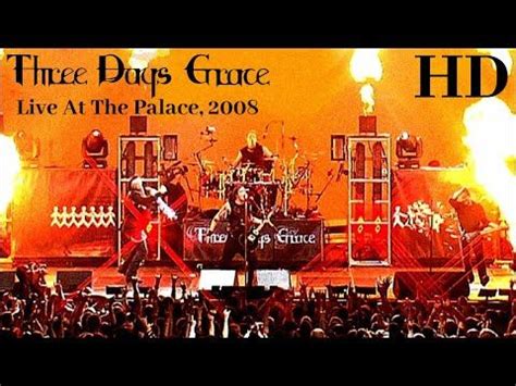 Three Days Grace - Live at The Palace (Full Concert HD) - YouTube ...