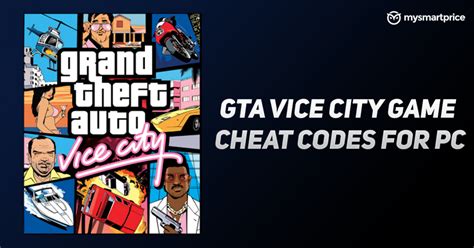 GTA Vice City Cheats: List of All GTA: Vice City Game Cheat Codes for ...