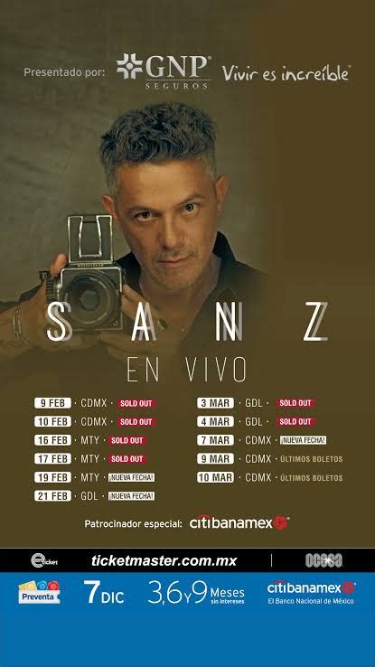 Regresa Alejandro Sanz A M Xico Con Gira En Vivo Deluxury Studio