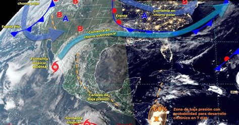 Nace en el océano Pacífico tormenta tropical Otis esta es su