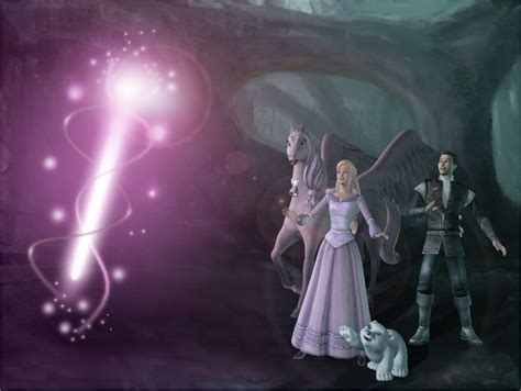 The Wand Of Light Staff Being Created By Annika From Barbie And The