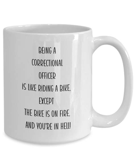 Correctional Officer Mug Gift For Officer Law Enforcement Gift