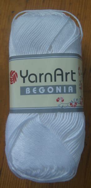 Yarn Art Begonia 003 белый