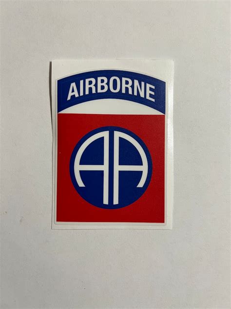 82nd Airborne Division Sticker - Etsy