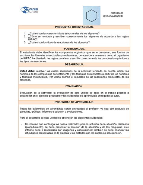 Guia Alquenos Pdf