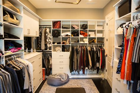 His Hers Master Closet Atlanta Georgia Contemporary Closet