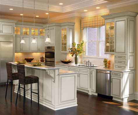 White Glazed Kitchen Cabinets Pictures Free Template