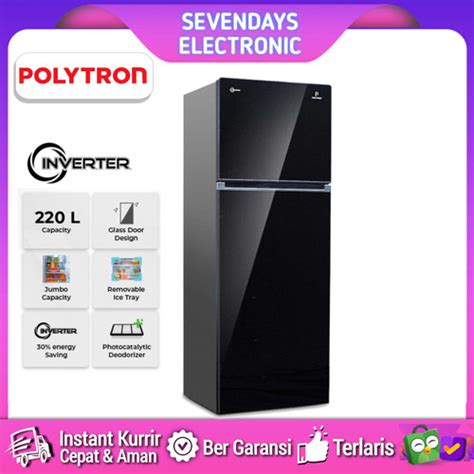 Jual Kulkas Polytron Pintu Prw Vx Belleza L Inverter Series