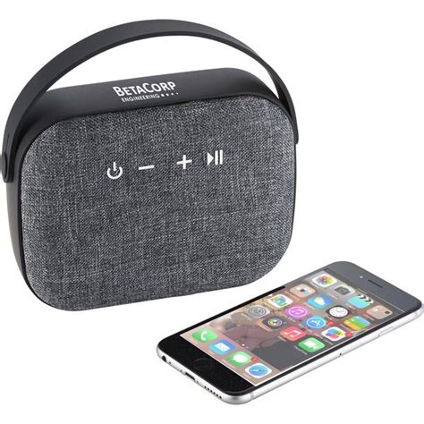 Woven Fabric Bluetooth Speaker Foremost Promotions