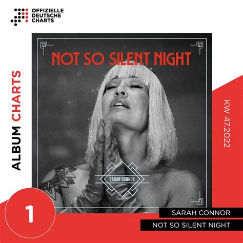 Sarah Connor Mit Not So Silent Night Auf Platz Der Albumcharts