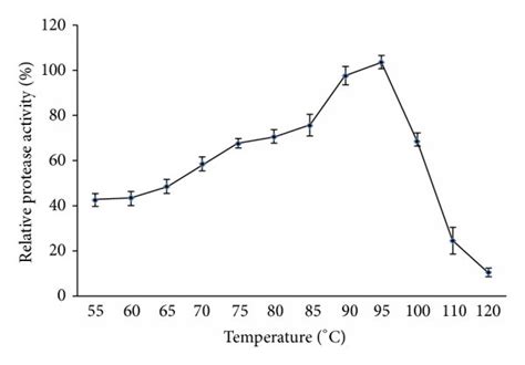 Effect Of Temperature On Protease Activity Download Scientific Diagram