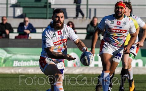 Champions Cup Benetton Treviso Vs Rugby Lyon Alfio Guarise