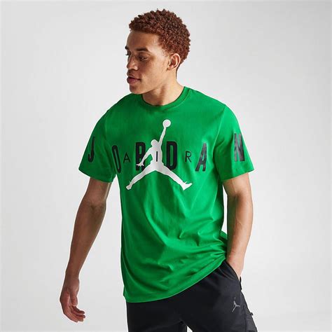 Air Jordan 1 Mid Lucky Green Shirt Match Outfit