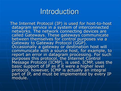 Ppt Internet Control Message Protocol Icmp Powerpoint Presentation