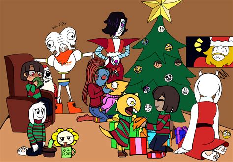 UNDERTALE Christmas by DaviDark-TheGunter on DeviantArt