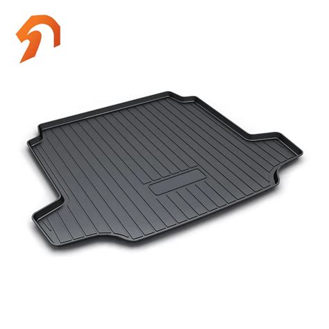 Rubber Rear Trunk Cover Cargo Liner Trunk Tray Floor Mats For Peugeot