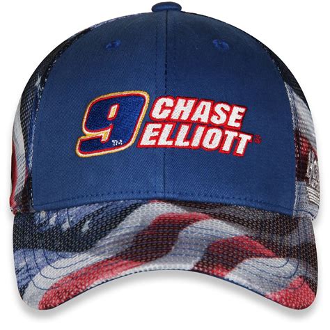 Chase Elliott #9 2020 Patriotic Snapback Hat | Shop the Hendrick ...