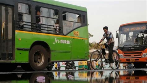 Delhi Cabinet Approves Induction Of Low Floor Cng Buses Into