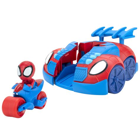 Vehiculo 2 En 1 Spidey Mi Jugueteria