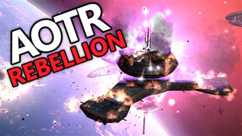 Our Shipyards BURN Star Wars Empire At War AOTR Mod Rebellion S4