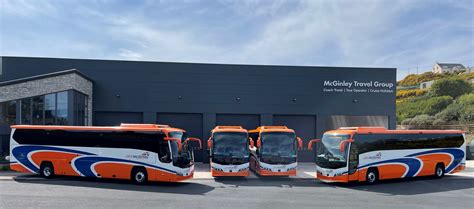 Irish Operator McGinley Coach Travel Takes Delivery Of Four New Plaxton