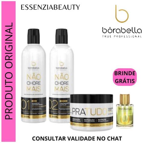 Borabella Kit Progressiva N O Chore Mais X Ml Pratudo G