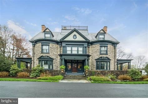 1895 Stone Mansion In Philadelphia Pennsylvania — Captivating Houses