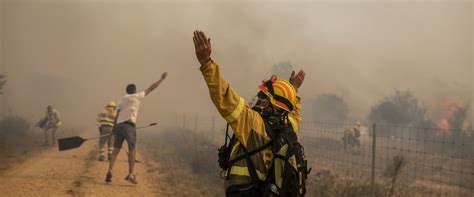 Fallece Un Brigadista Que Trabajaba En La Extinci N Del Incendio De