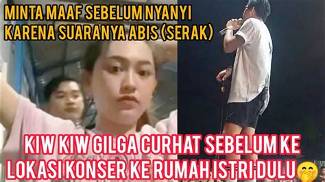 Konser Gilga Sahid Di Blitar Suara Serak Langsung Minta Maaf Cie Yang