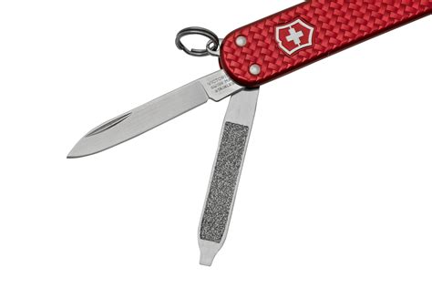 Victorinox Classic Sd Precious Alox Iconic Red 06221401g Swiss