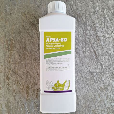 Apsa 80 1 Liter All Purpose Spray Adjuvant Concentrate For Crops And