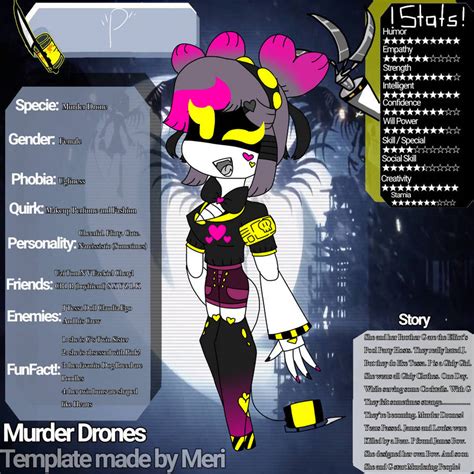 Murder Drones Oc Serial Designation P By Rosethecoolwolf13 On Deviantart