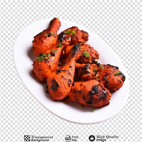 Premium Psd Tandoori Chicken Isolated On Transparent Background