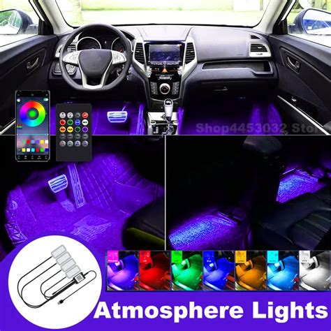 Araba Ayak Ortam I RGB Led Lamba I In Usb Ssangyong Rexton Torres Grand