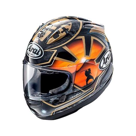 CASCO ARAI RX 7 V EVO PEDROSA SPIRIT GOLD