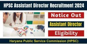 Hpsc Assistant Director Recruitment Notice Out Apply