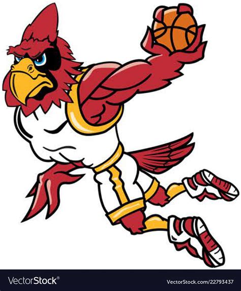 Cardinal Mascot SVG